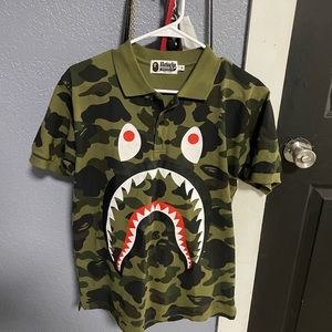 bape polo shirt